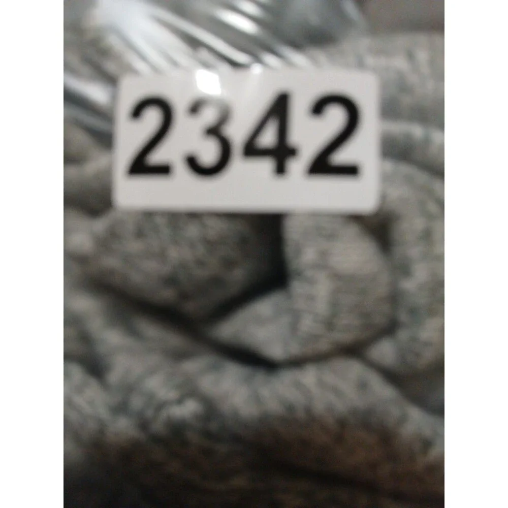 Chaps Mens Sweater Fleece  Qtr Zip 2xl Grey  New